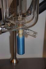 Réacteur de laboratoire avec vanne de fond de cuve traversante - Conception ALGOCHEM ingénierie_0