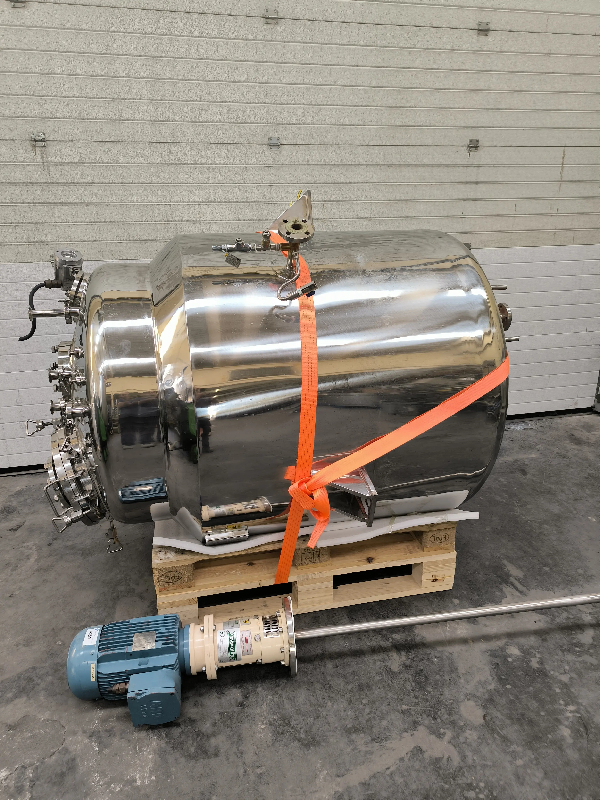 Réacteur tinsmacal acier inoxydable avec enveloppe et agitation - référence                        :                         c14030_0
