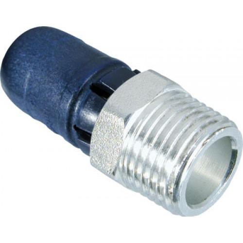 RACCORD À POUSSER MÂLE 15X21 POUR TUBES MULTICOUCHES DIAMÈTRE 16 MULTITUBO