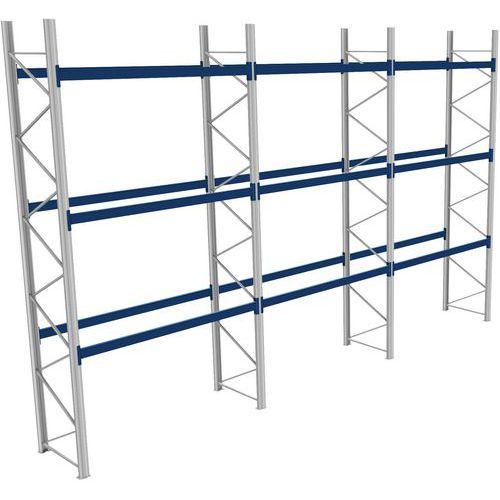 RACK 1 DÉPART + 2 SUIVANTS LXLXH 2700X8600X5500 1000KG 3 NIV - BITO