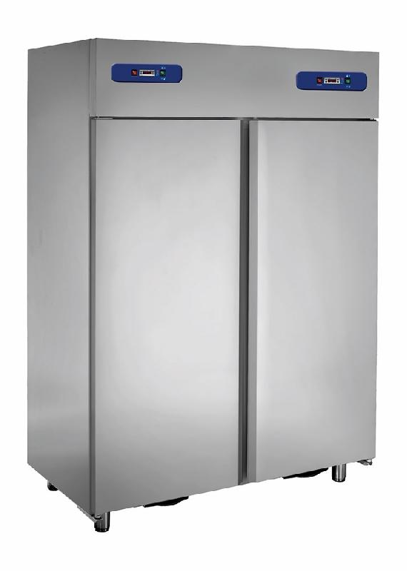Réfrigérateur 575+575 litres en inox à 2 températures, 0°/+10°c -18°/-22°c - BMC0015/T_0
