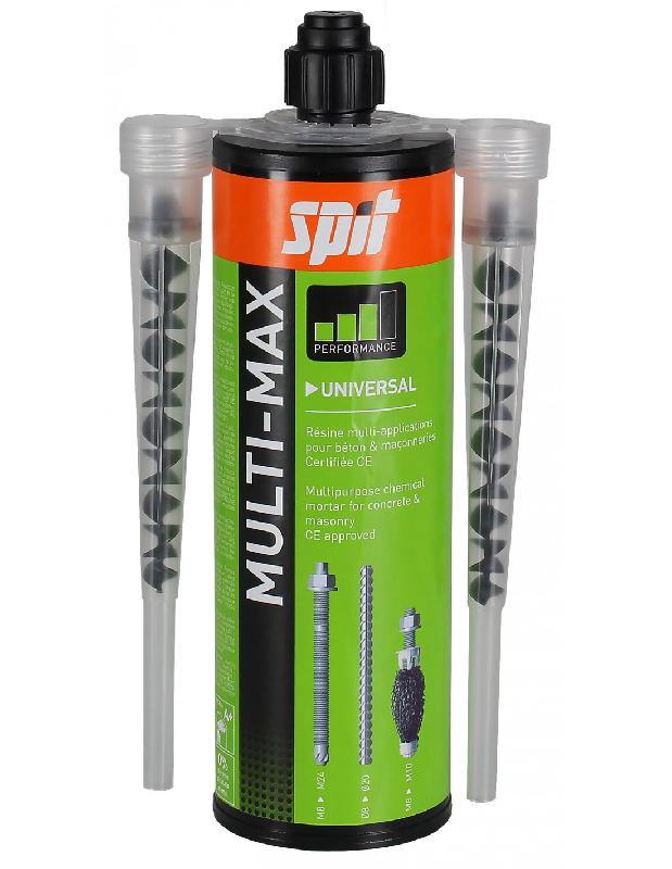 RÉSINE MULTI-MAX 410ML AVEC 2 BUSES - SPIT - 060047