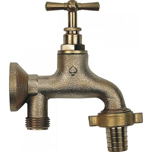 ROBINET D' ARROSAGE MONOBLOC AVEC APPLIQUE PORQUET