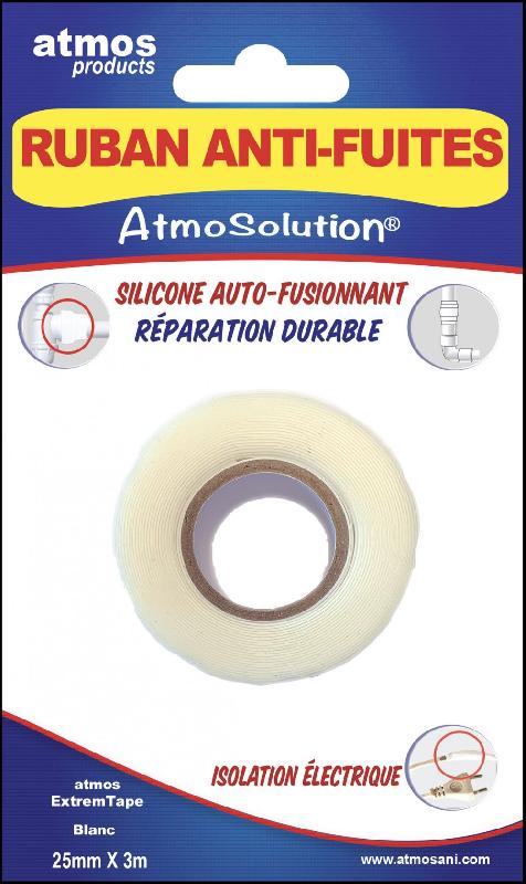 Ruban de réparation blanc ATMOS - multiusage, auto-adhésif, compatible espaces humides_0