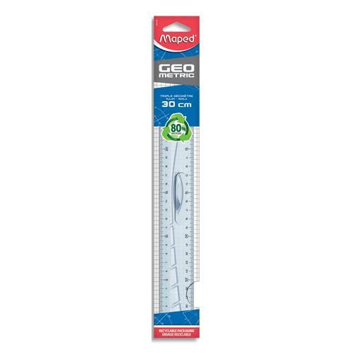 SACHET BROCHABLE MAPED D'1 TRIPLE DECIMETRE GEOMETRIC