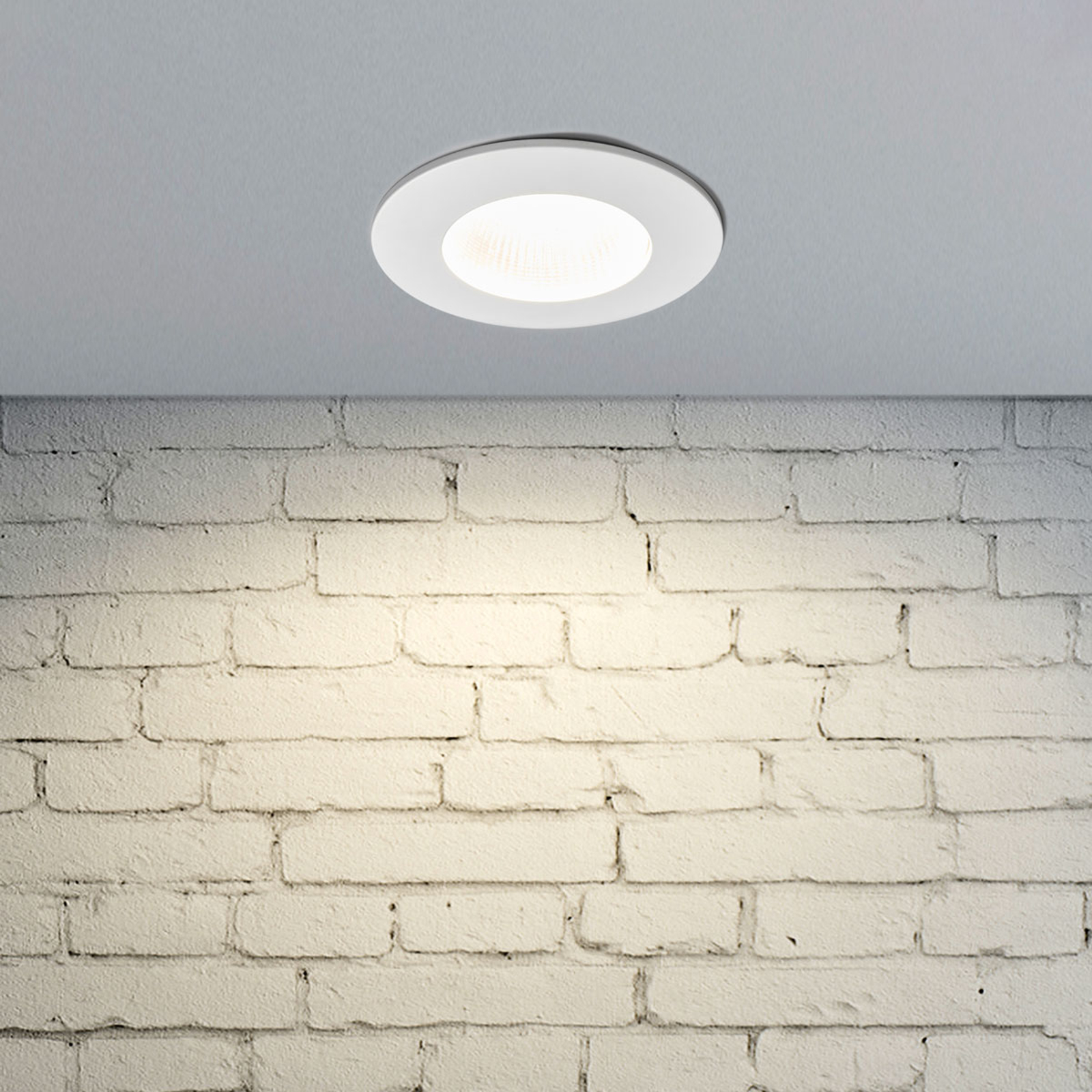 ARCCHIO SPOT ENCASTRABLE LED KAMILLA, BLANC, IP65, 11 W