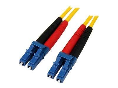 STARTECH.COM CÂBLE RÉSEAU FIBRE OPTIQUE LC VERS LC MÂLE / MÂLE - DUPLEX MONOMODE 9/125 LSZH - JAUNE 7 M