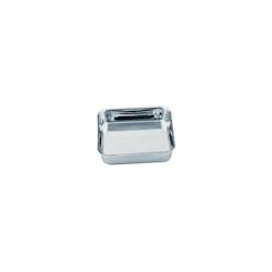 STELLINOX plat carré inox 25 cm H 5,5 cm - 3118703821604_0
