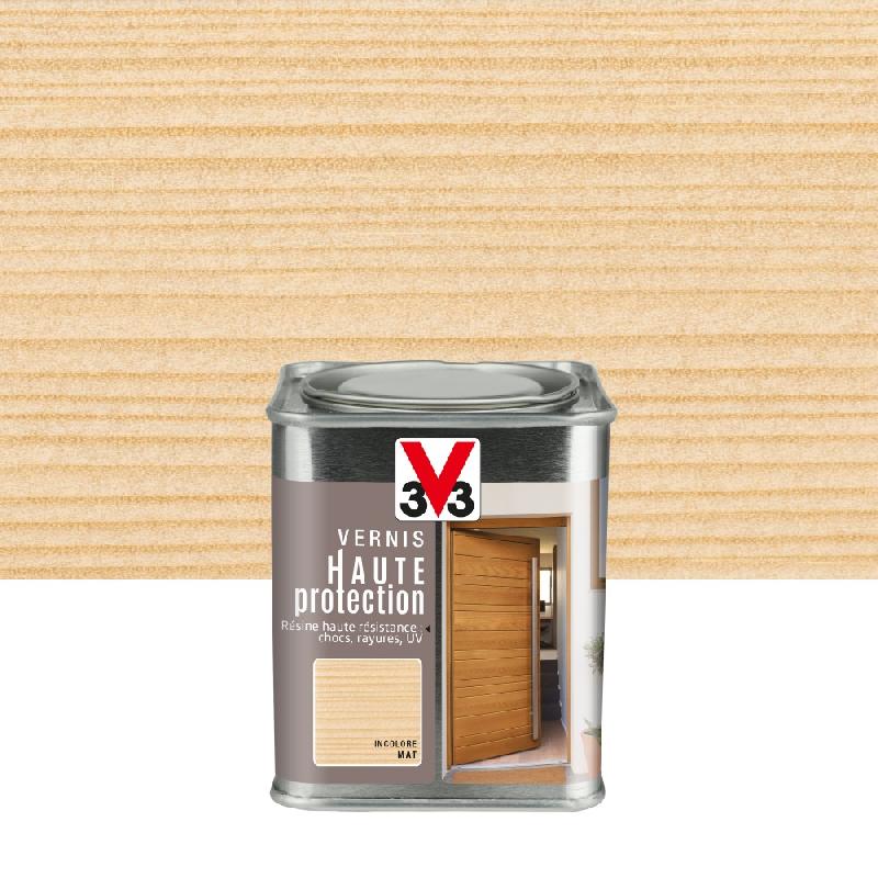 Vernis bois extérieur V33 haute protection incolore mat 0.25 l_0