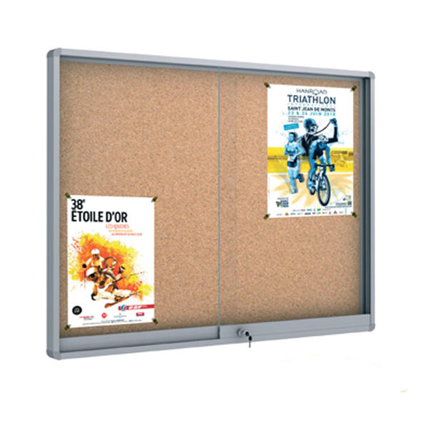 VITRINE D'INTÉRIEUR GLACES COULISSANTES 8F LIÈGE