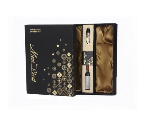 2020929610 - boîte de papier d'emballage de bouteille de vin rigide de luxe noir personnalisé - shenzhen top&top printing packing co_0