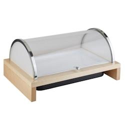 APS 13990  Présentoir buffet réfrigéré Bridge bois d'érable - multicolore multi-matériau 13990_0