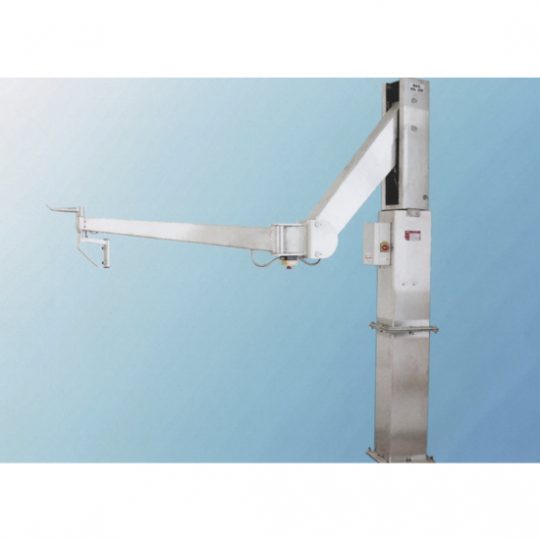 Bras de chargement - m. Serra - acier inoxydable, rotation 350º, charge utile 300 kg_0