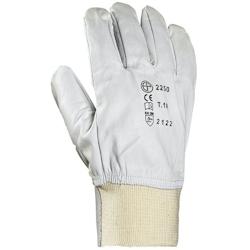 Coverguard - Gants manutention beige blanc en fleur chèvre EUROSTRONG 2250 (Pack de 10) Blanc / Beige Taille 8 - blanc 3435241022486_0