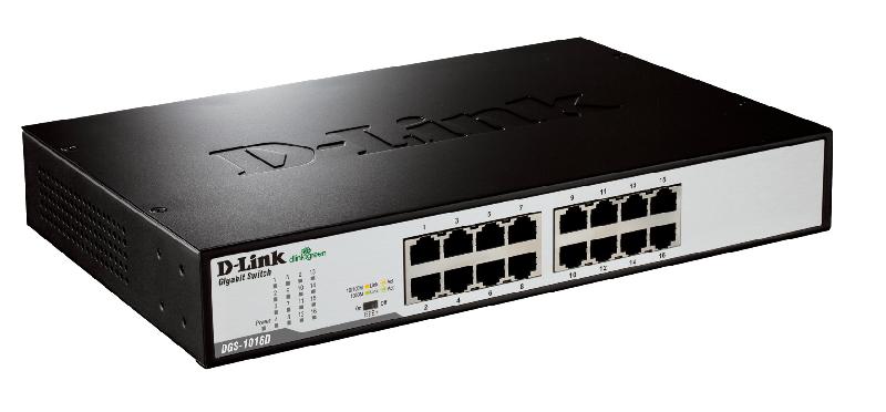 D-LINK DGS-1016D Switch Gigabit 16 Ports_0