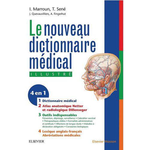 DICTIONNAIRE MÉDICAL - J. QUEVAUVILLIERS - 6E ÉDITION + ATLAS