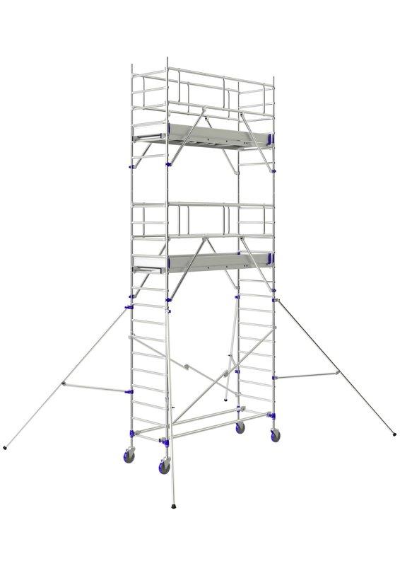 Echafaudage roulant totem 2 line 250  4m90 plancher (6m90 travail)_0