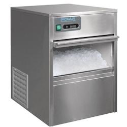 Machine à Glaçons Dessous de Comptoir - 20 Kg - Polar - argenté inox T316_0