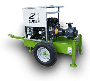 Groupe motopompe haute pression à moteur diesel, idéal pour l'usage d'irrigation intensive, d'agro-industrie, de maraîchage et de viticulture - tropic ouvert_0