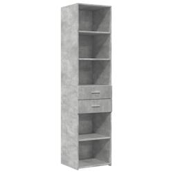 Helloshop26 - Buffet bahut commode armoire meuble de rangement organisateur cuisine salle de séjour salon haut 45 x 42,5 x 185 cm 02_0034445 - 300021_0