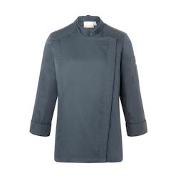 KARLOWSKY Veste de cuisine femme, manches longues, anthracite , 48 - 48 gris 4040857029959_0