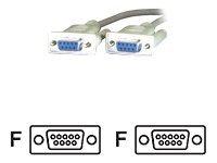 MCL SAMAR - CÂBLE DE MODEM NUL - DB-9 (F) - DB-9 (F) - 2 M