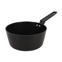 Menastyl - Casserole First 20cm en aluminium noir induction avec revêtement anti-adhésif - 3256391029114_0