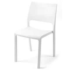 METRO PROFESSIONAL - Chaise gastro BREVA en résine de polypropylène 46,5x52,5x82cm sans accoudoirs - blanc - 11950_0