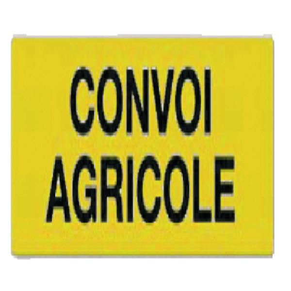 PANNEAU CONVOI AGRICOLE DOUBLE FACE ALUMINIUM 1200X400MM