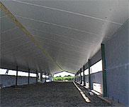 Panneau d'isolation sous rampants des bâtiments d'élevage et de stockage - efifoam alu_0