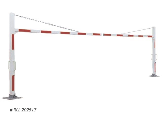 Portique universel tournant sélectif pour gérer l'accès des poids lourds, caravannes,...- Hauteur d'accès 1,9 à 4m_0