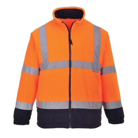 PORTWEST F301 POLAIRE HIVIS BICOLORE ORANGE/MARINE - TAILLE XXXL