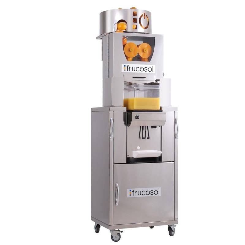 Presse-agrumes Frucosol Freezer - automatique en acier inox avec haut rendement 20-25 oranges/min_0
