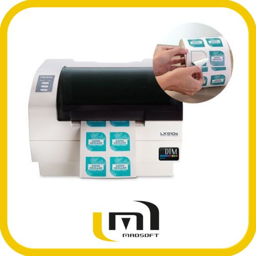 Primera LX610e - Imprimante d'étiquettes couleurs avec découpe intégrée pour étiquettes personnalisées et précision de 4800 dpi_0
