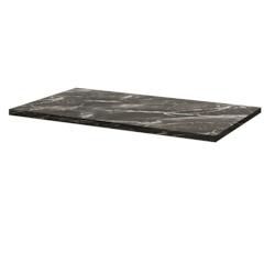 Restootab - Plateau 140x70 decor marbre royal - noir Bois manufacturé PL-14070M-MB.ROY_0