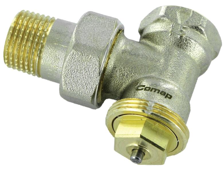 Robinet de radiateur thermostatique équerre 3/8'' - COMAP - r808603 - 408422_0