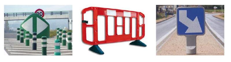 Signalisation plastique - Balises, panneaux souples autorelavables, musoirs et accessoires de sécurité_0