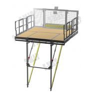 Smat - Plateforme de travail Sateco - Charge admissible maxi 2000 kg avec rallonges de pied_0