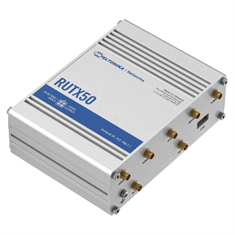 Teltonika rutx50 5g/4g/lte routeur industriel_0