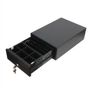 Tiroir caisse Shenzhen Carav Electronics Co., Ltd - mini format A4 - poids brut 2 kg - couleur noire - interface RJ11_0