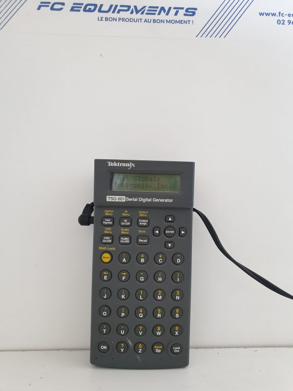 Tsg601 - generateur numerique serie - tektronix - 16 user-selected test signals - générateurs de signaux_0