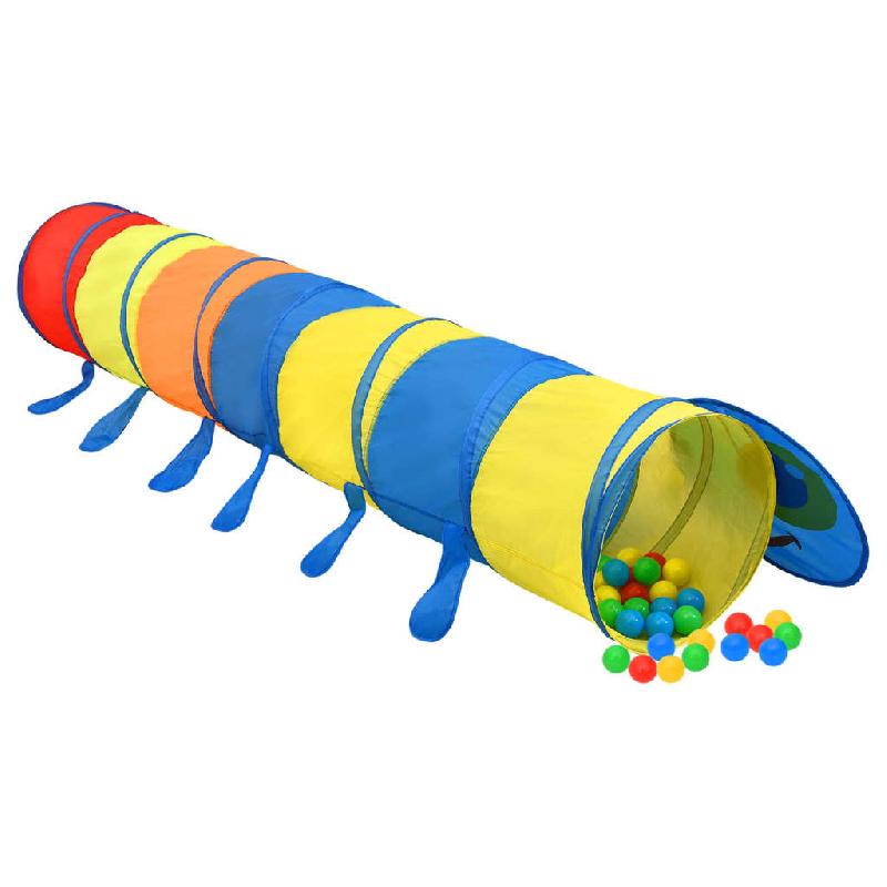 TUNNEL DE JEU POUR ENFANTS 245 CM POLYESTER MULTICOLORE 02_0005200_0