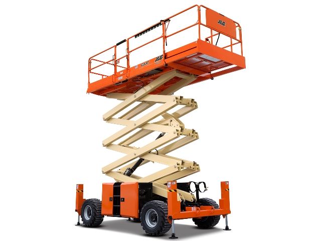 JLG 430LRT - Nacelle ciseaux diesel tout terrain - Hauteur de travail 15.11 m - Capacité 568 kg_0