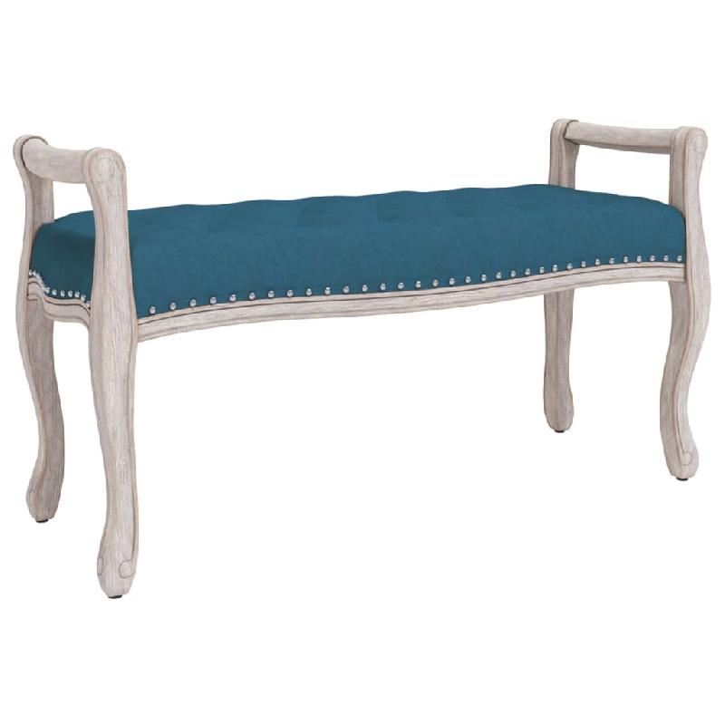 BANC BANQUETTE 110 X 45 X 60 CM VELOURS BLEU 02_0010597_0