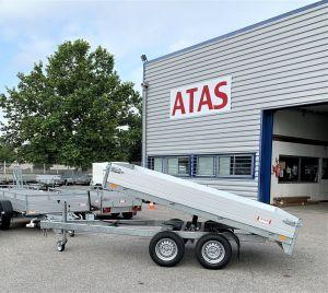 Benne Saris K1 306x184 - 2700 kg PTC - 2 essieux avec pompe manuelle_0