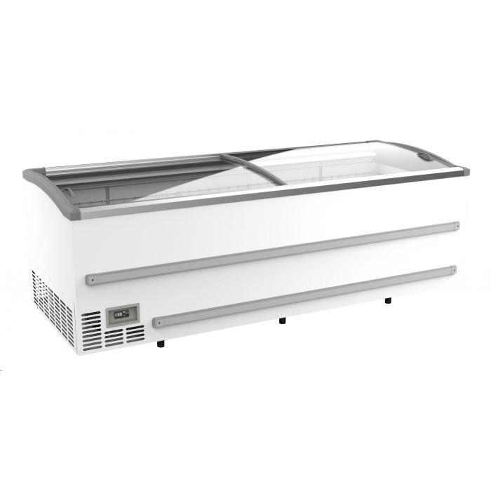 Congélateur magasin vitré 2,50 mètres - gaz écologique R290 - froid statique et faible consommation_0