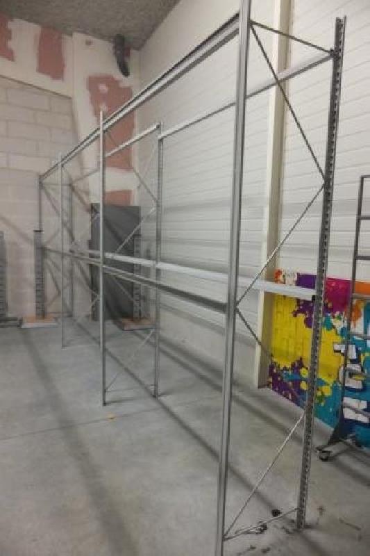 Dd49-13 - Lot de 3 mini racks de stockage penderie métalliques - 4 niveaux par élément et 5,25 mètres linéaires_0