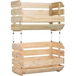 Evolution Boîte empilable 60X28,5X35,3 Cm Pin Sans Vernis 100% Pefc Cert Astigarraga - 8422341399315_0
