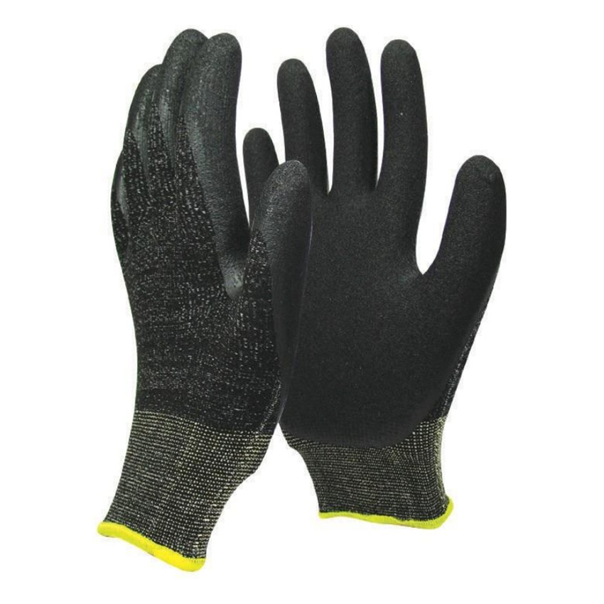 Gants anti-coupures en HPPE avec fil inox - Enduction nitrile mousse NITRINOX (4.X.4.3.F) - PMPAC03-T06 - Guyard_0
