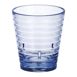 García de Pou 12 Unités - Gobelets Avec Relief 280 Ml Ø 8,5/6X9,5 Cm Bleu Polycarbonate - Garcia de Pou - bleu Polycarbonate 261.52_0